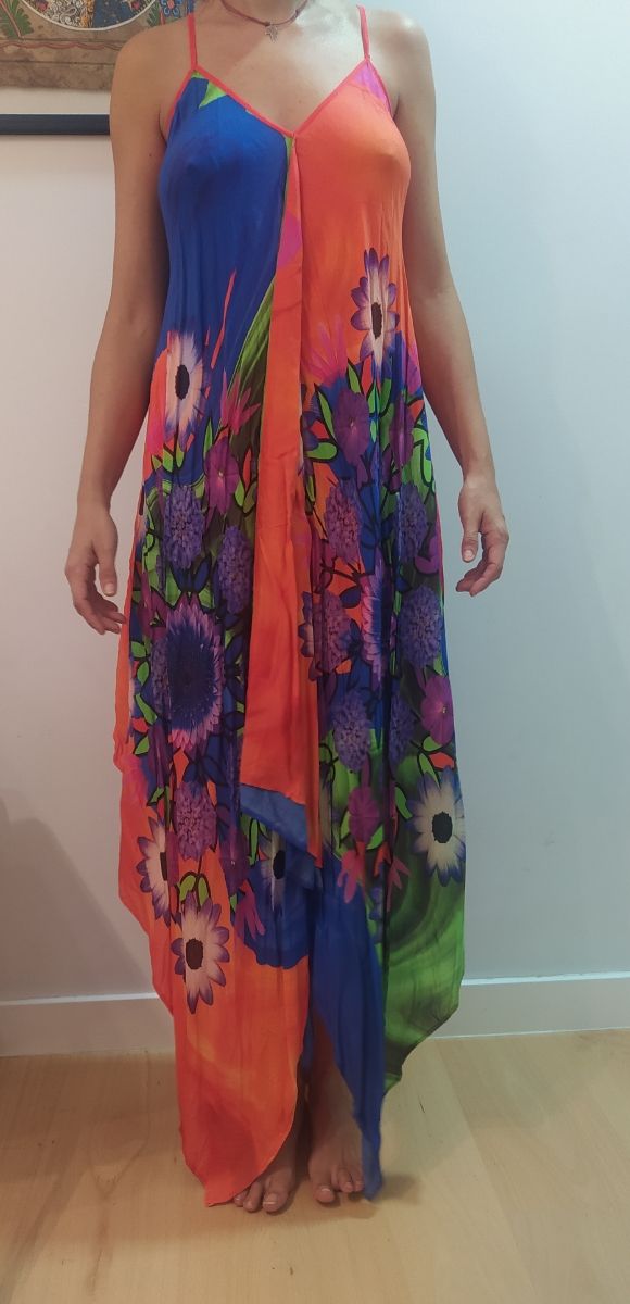 vestido desigual nuevo con etiqueta