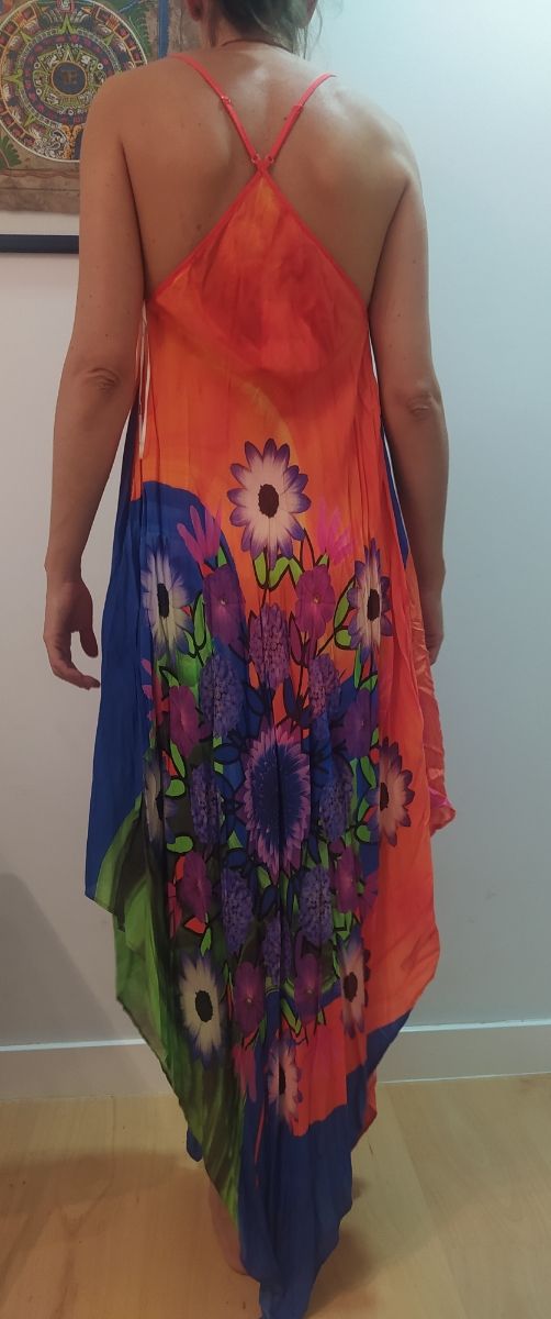 vestido desigual nuevo con etiqueta
