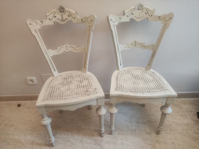 2 sillas antiguas para restaurar