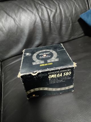 carrete Omega 580 con caja.