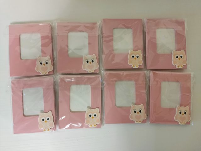 pack de 8 marcos infantiles de madera nuevos