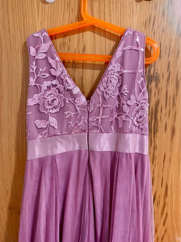 Vestido de fiesta rosa crepe Ever Pretty