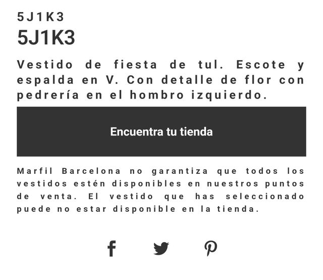 Vestido de Ceremonia