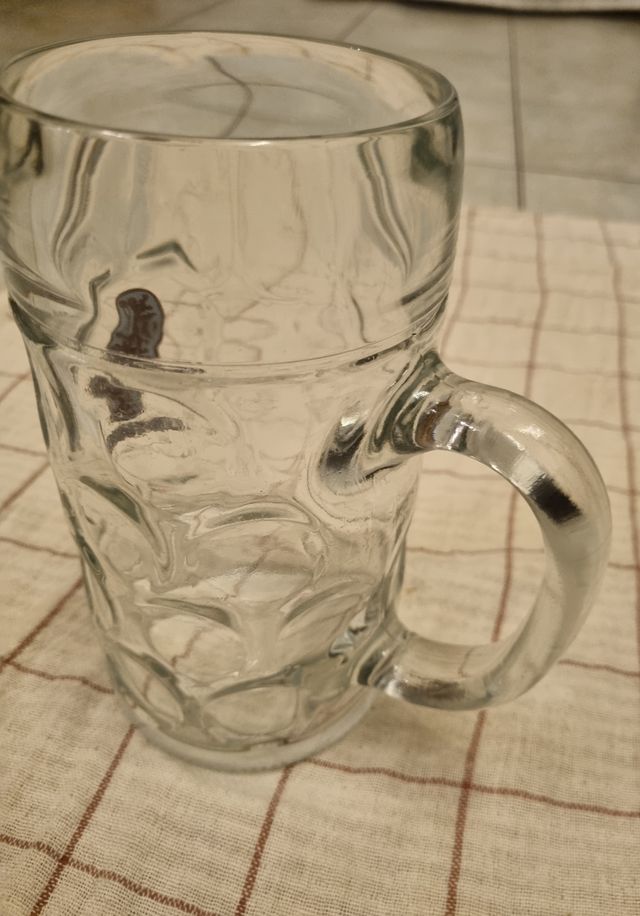 bicchiere boccale birra Löwenbräu grande da 1,2 lt