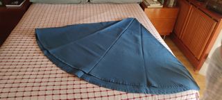 Falda mesa camilla redonda de 90 cm de diámetro 