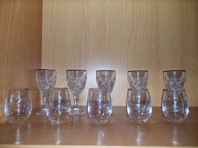 JUEGO CRISTAL BOHEMIA LICOR NUEVO