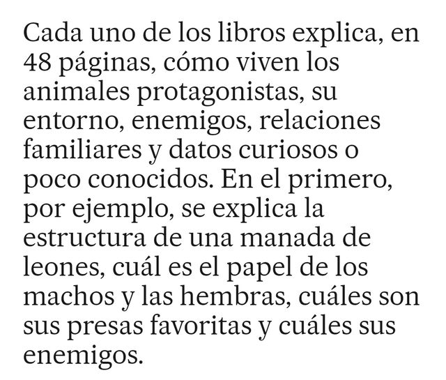 Mis animales favoritos 