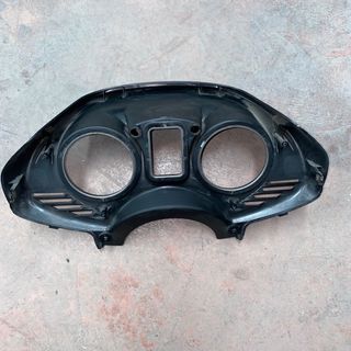 Parafango Laterale Sinistro Per Yamaha Tmax 500 2008-2011 - Ricambio Aftermarket In Nero Lucido