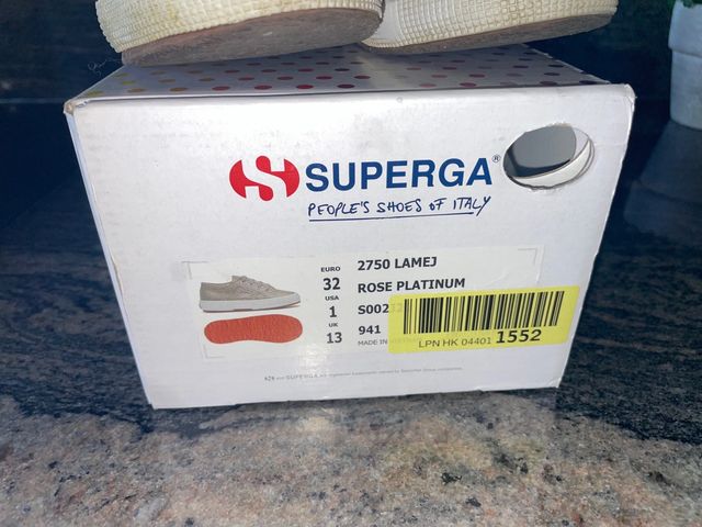 Bambas Superga niña T 32 completa