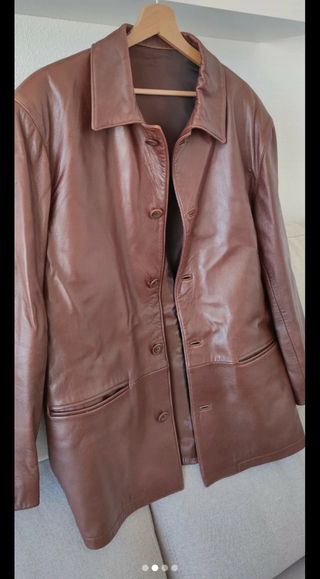 chaquetón / cazadora de cuero
