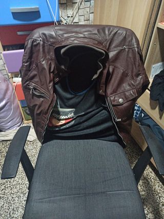 chaqueta cuero 