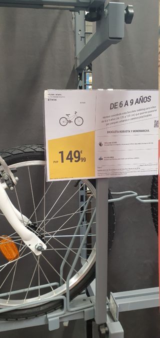 Bicicleta BTWIN 20" 