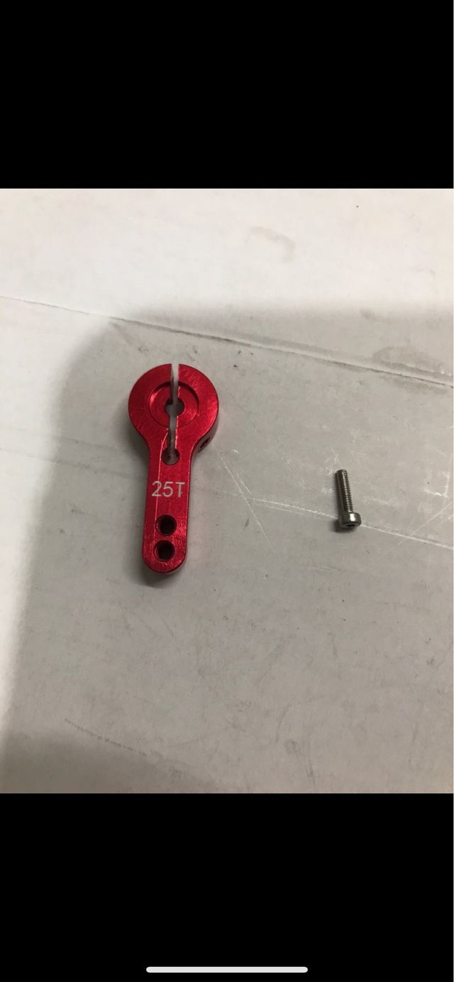 Brazo Servo aluminio 5 piezas