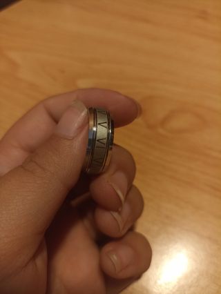 anillo acero 
