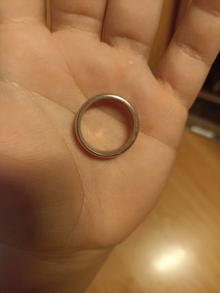 anillo acero 