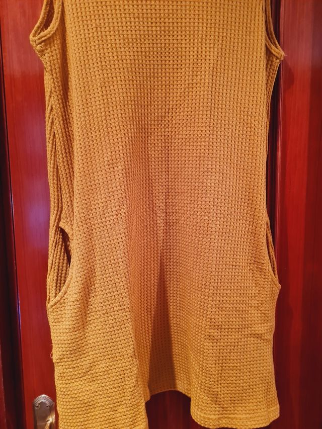 Vestido mostaza Shein