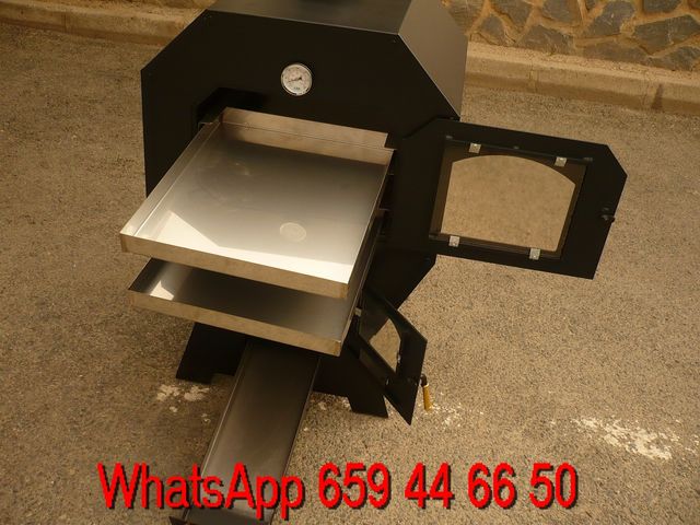 Horno de leña visto recubierto 98x67x58