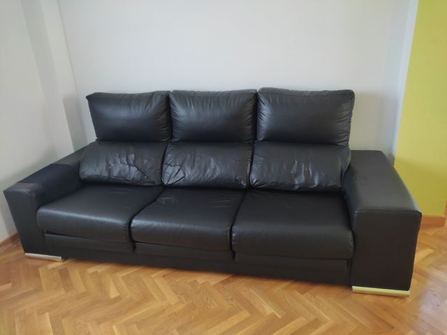 Sofá de polipiel