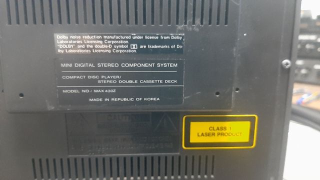 equipo música Samsung reparar