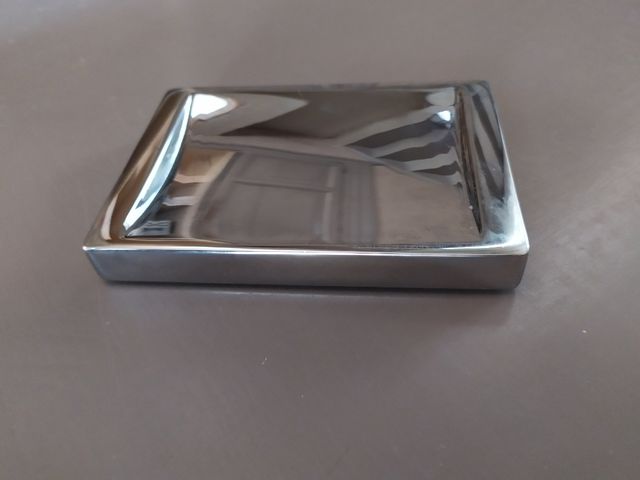 Porta Saponetta In Metallo Cromato