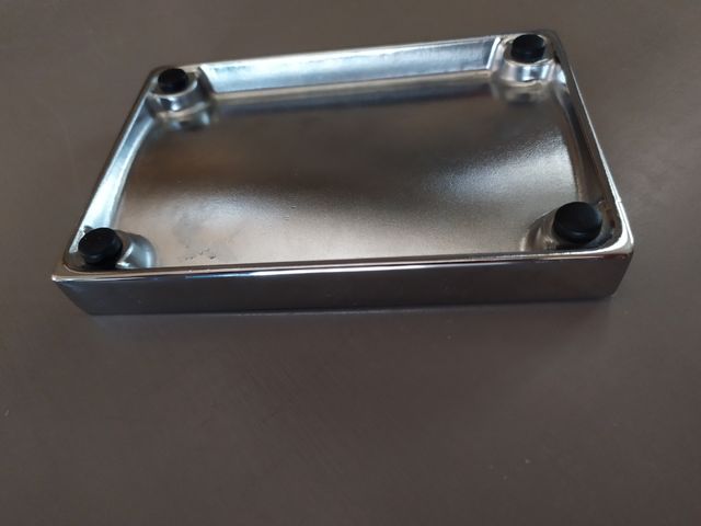 Porta Saponetta In Metallo Cromato