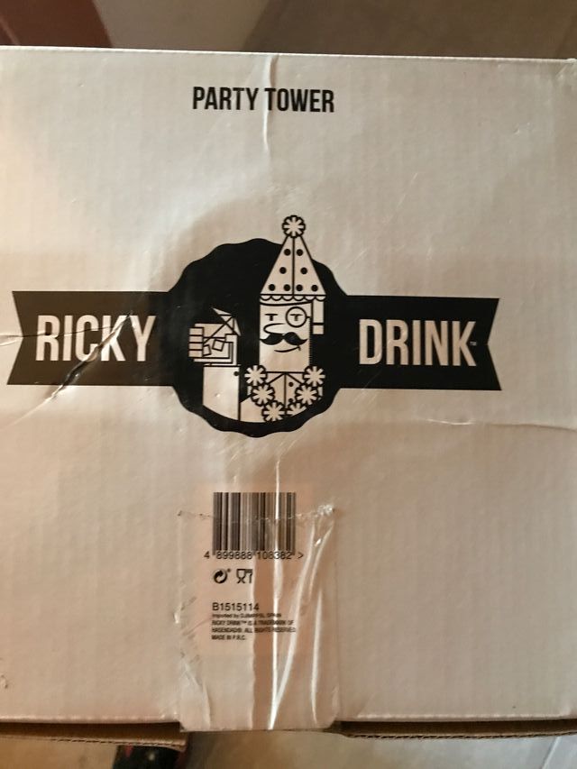 Ricky drink Torre dispensador de bebidas NUEVO