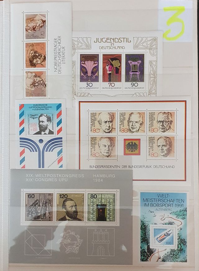 Sellos, lote, HB, Alemania, BRD, …Beethoven