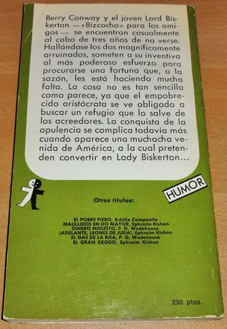Libro Un dineral (P. G. Wodehouse 1982)