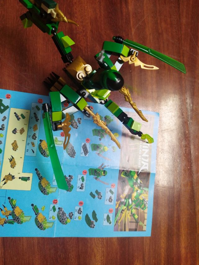 ninja dragón ninyago lego