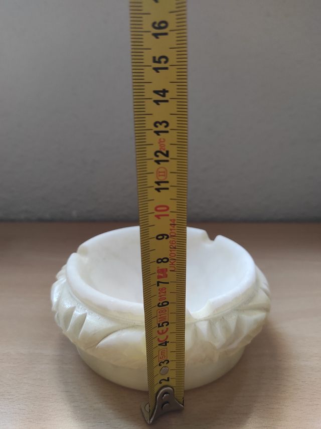 Juego de Cenicero y porta mechero mármol 