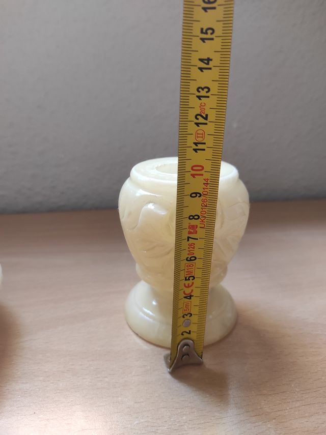 Juego de Cenicero y porta mechero mármol 