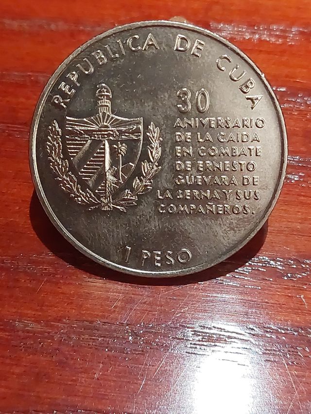 MONEDA DE CUBA DE CHE GUEVARA