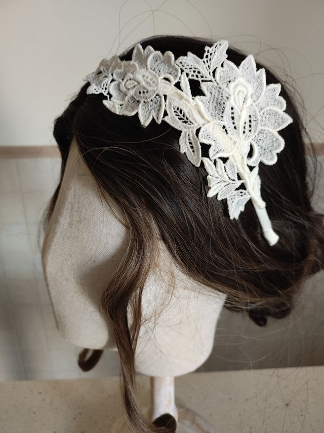 Diadema de novia o comunión