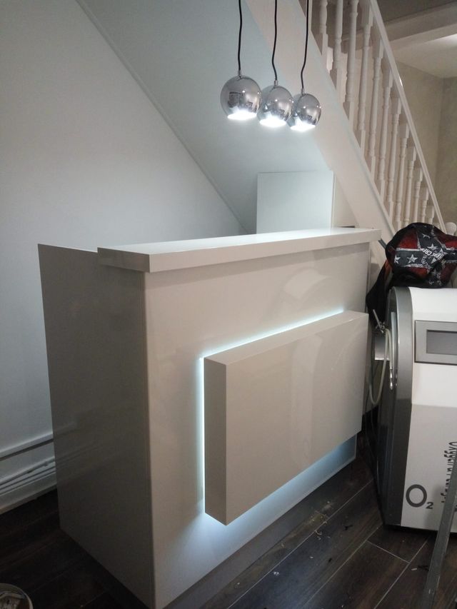 Mostrador de recepción