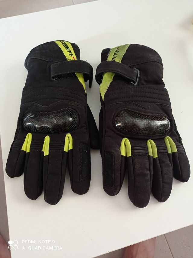 guantes  moto rainers cordura