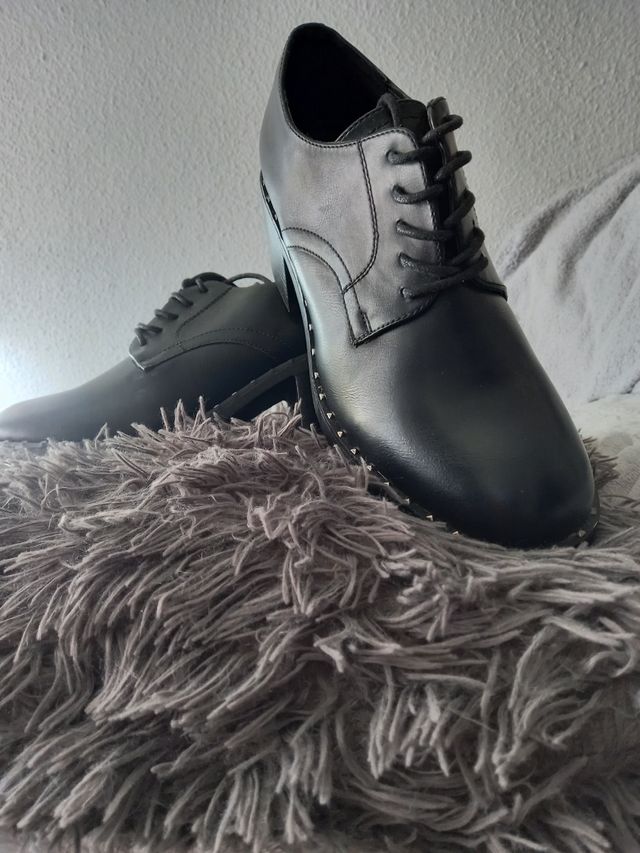 Mocasines con tacón