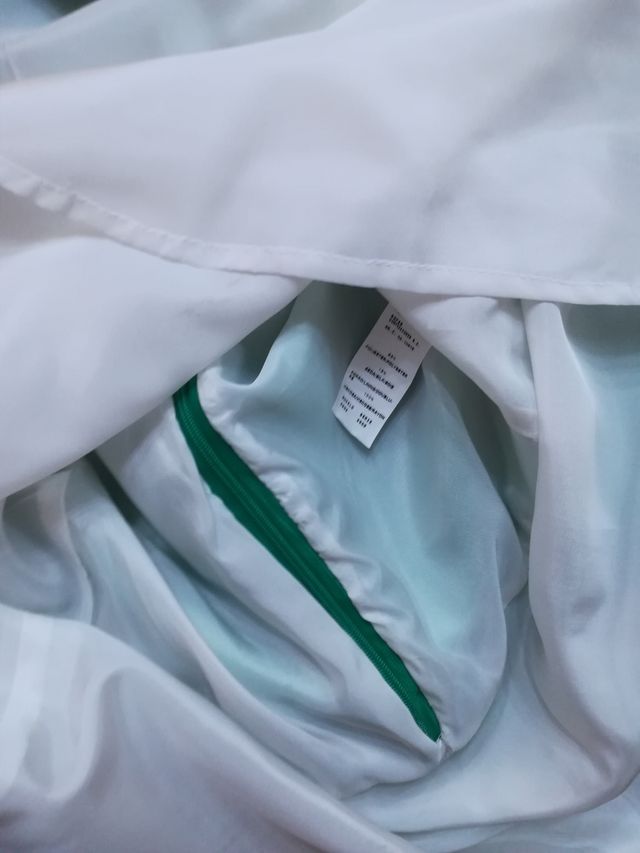 Vestido verde ceremonia Miguel de Luna