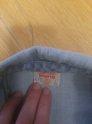lote 2 cazadoras vaqueras talla s