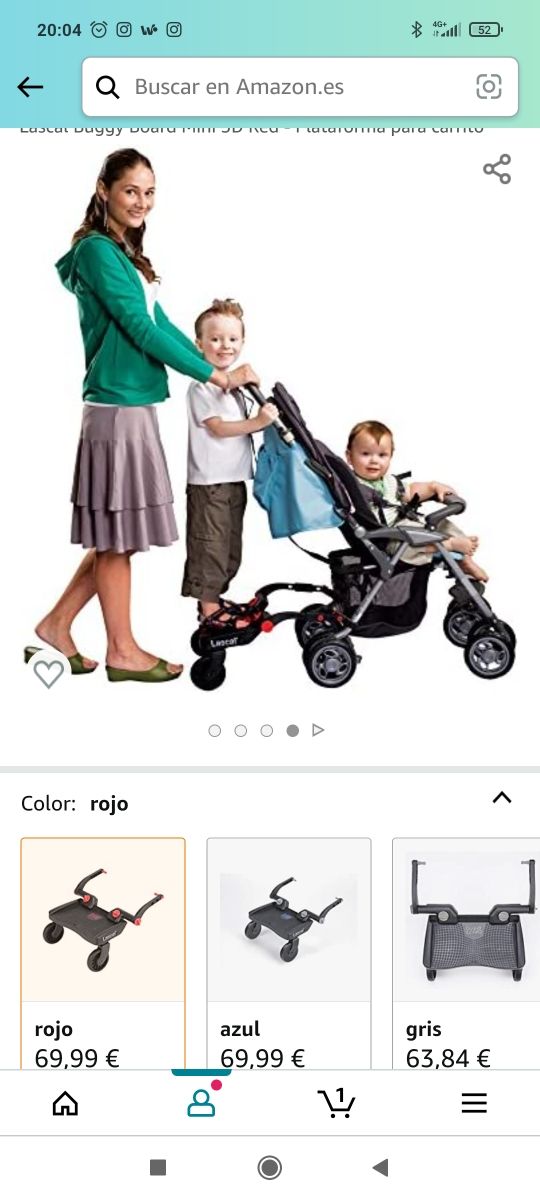 plataforma segundo hermano carrito patin