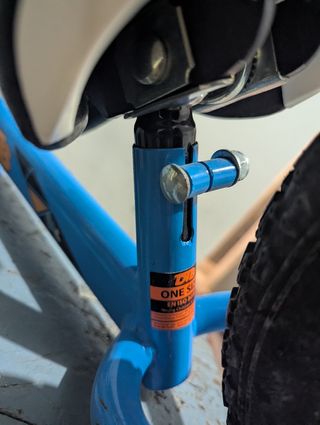 Bici infantil sin pedales y con freno