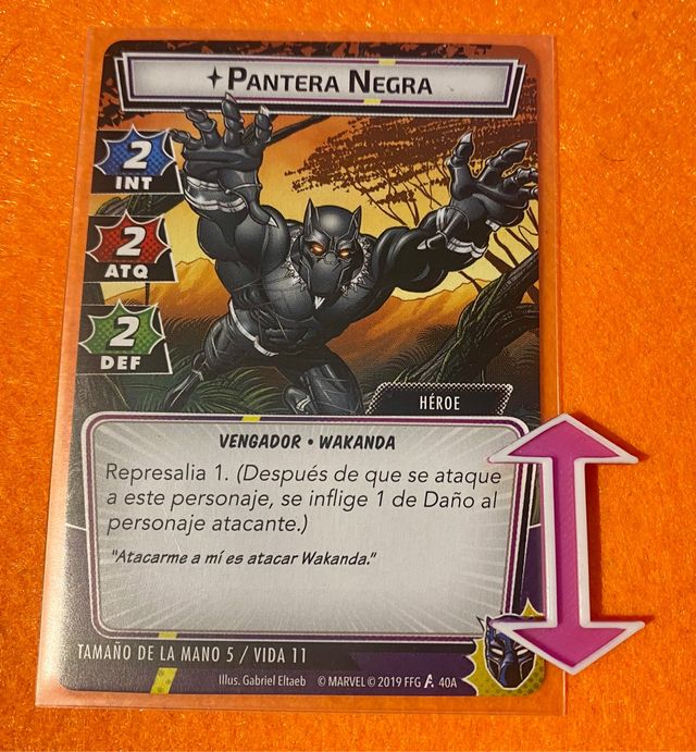 Tokens de palabras clave para Marvel Champions