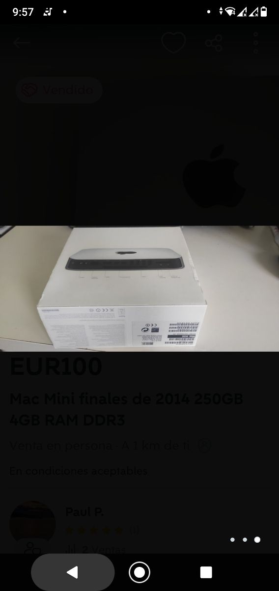 Mac mini late 2014 A1347 MacOS Sequoia afbeelding 3
