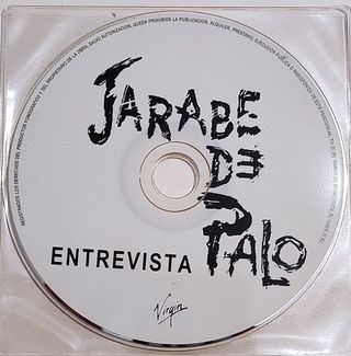 CD PROMOCIONAL ENTREVISTA PAU DONÉS JARABE DE PALO
