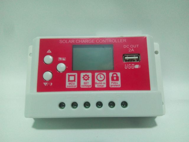 Regulador solar 30A  (12V-24V)