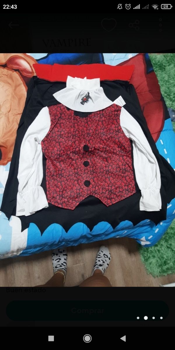 disfraz vampiro
