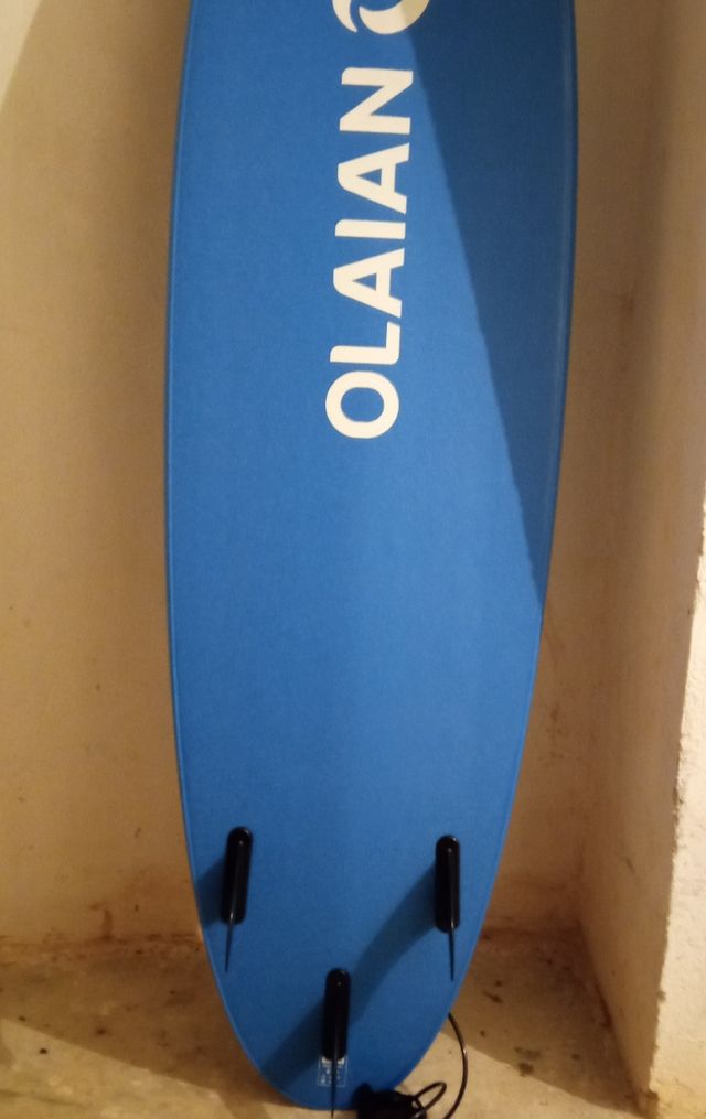 Tabla de surf Iniciación Corchopan Olaian 100 7\'. de segunda mano por