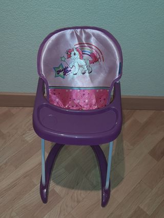 Trona de muñecas juguete