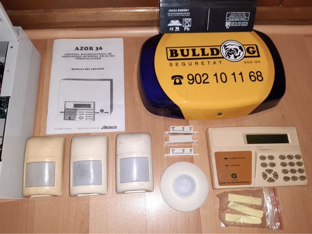 Alarma profesional Grado3 procedente de banco.