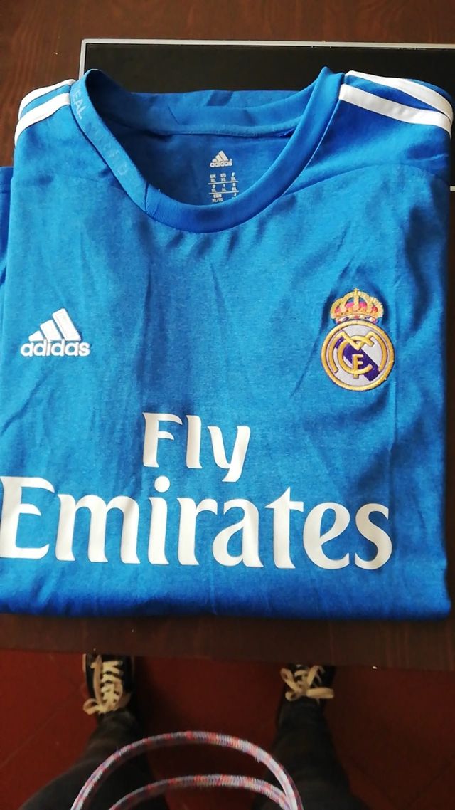 CAMISETA REAL MADRID AZUL