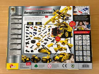Gioco costruzioni Aeroplano e Camion 25 in 1